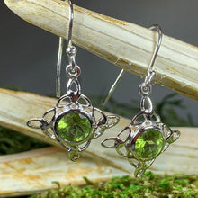 Load image into Gallery viewer, Annalise Gemstone Trinity Knot Earrings
