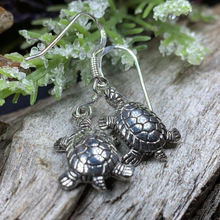 Load image into Gallery viewer, Friendly Turtle Earrings
