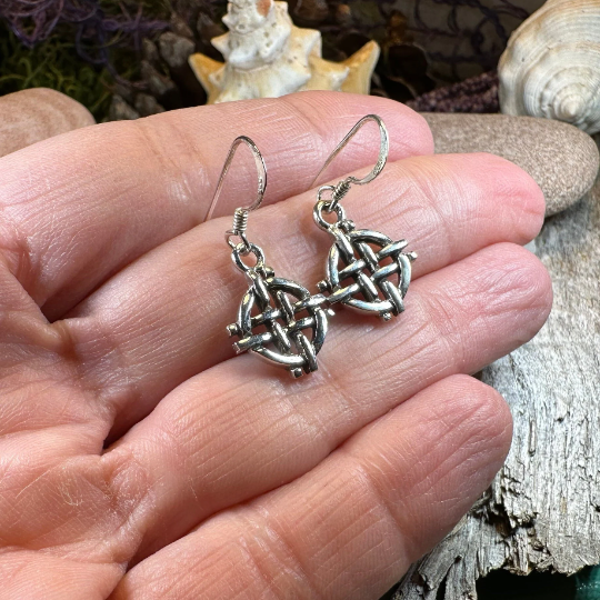 Shield Knot Earrings — view 4