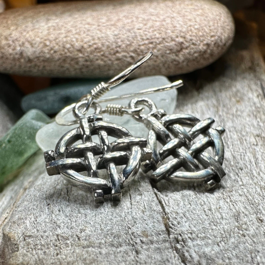 Shield Knot Earrings — view 7