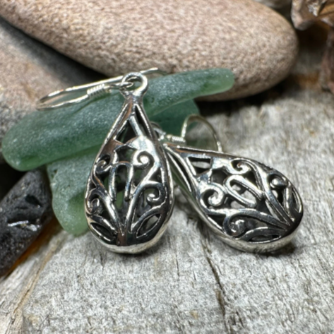 Celtic Scroll Earrings