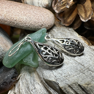 Celtic Scroll Earrings