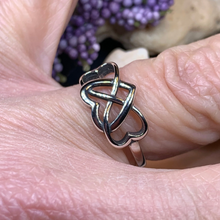 Load image into Gallery viewer, Milis Celtic Heart Ring
