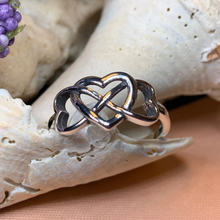 Load image into Gallery viewer, Milis Celtic Heart Ring

