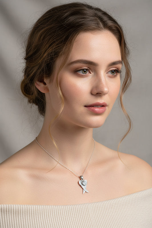 Angel Wings Love Necklace 07