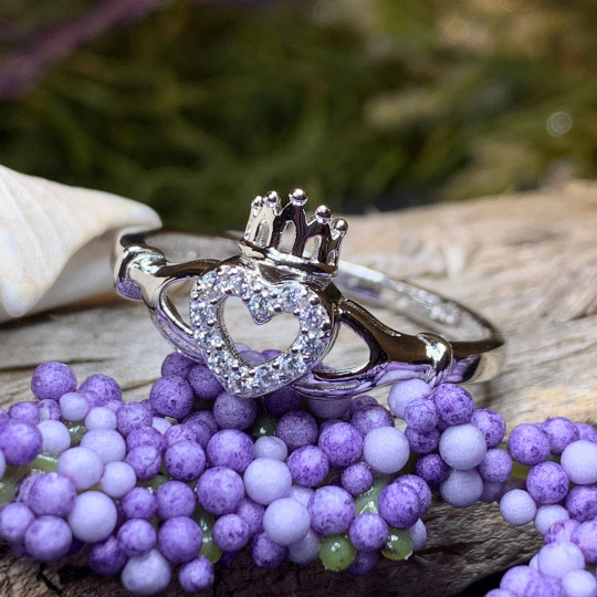 Claddagh Princess Ring — view 4
