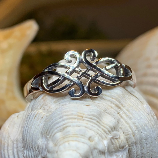 Nataly Celtic Knot Ring — view 3