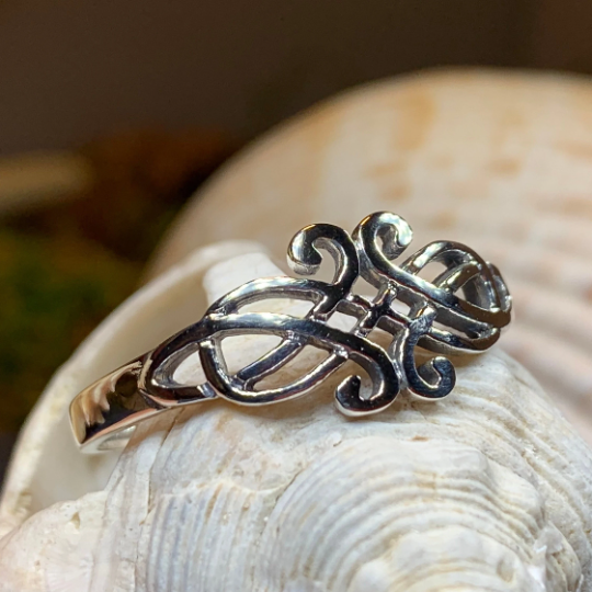 Nataly Celtic Knot Ring — view 4