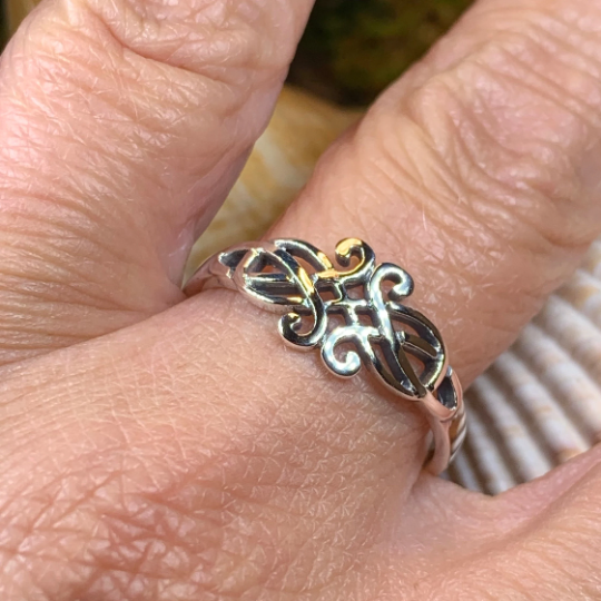 Nataly Celtic Knot Ring — view 5